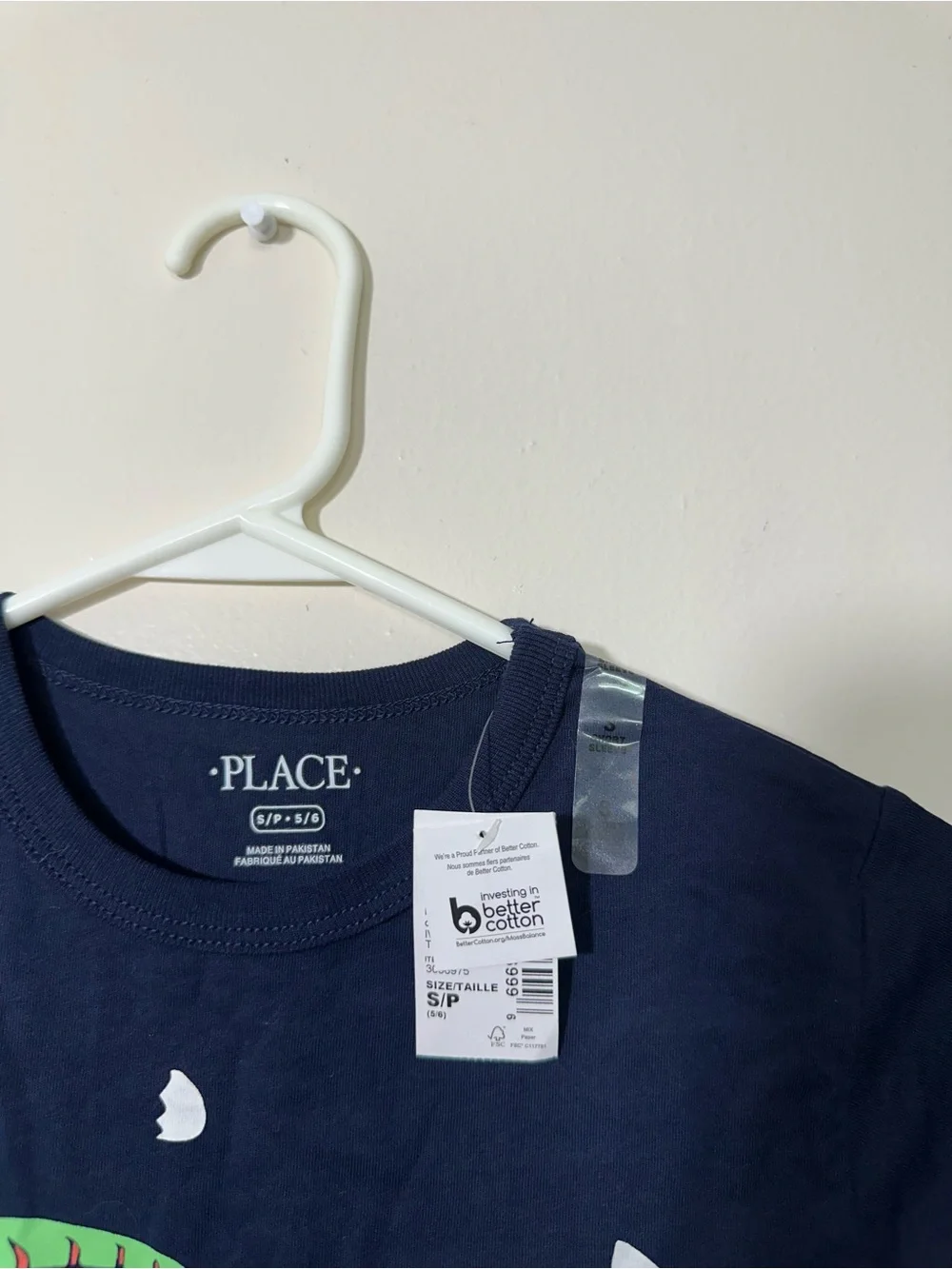 The Children's Place Navy Short-Sleeve Tee with Logo Tag